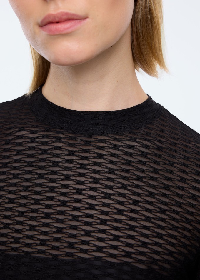 Top Pattern mesh longsleeve from Vanilia