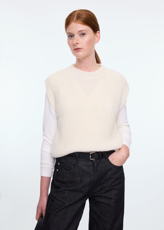 Knitted rib spencer from Vanilia