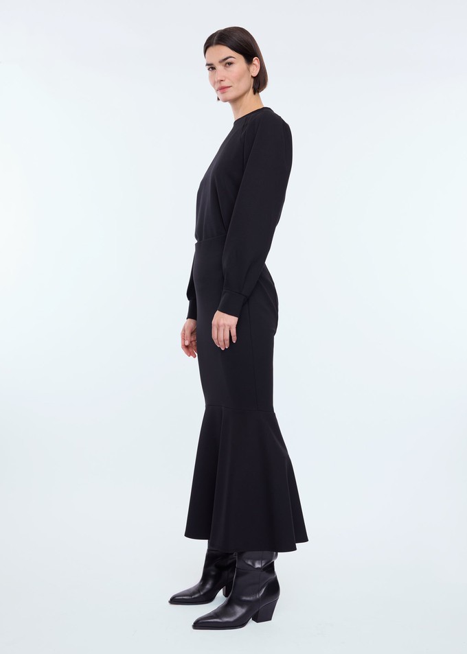 Rok Punto midi ruched from Vanilia