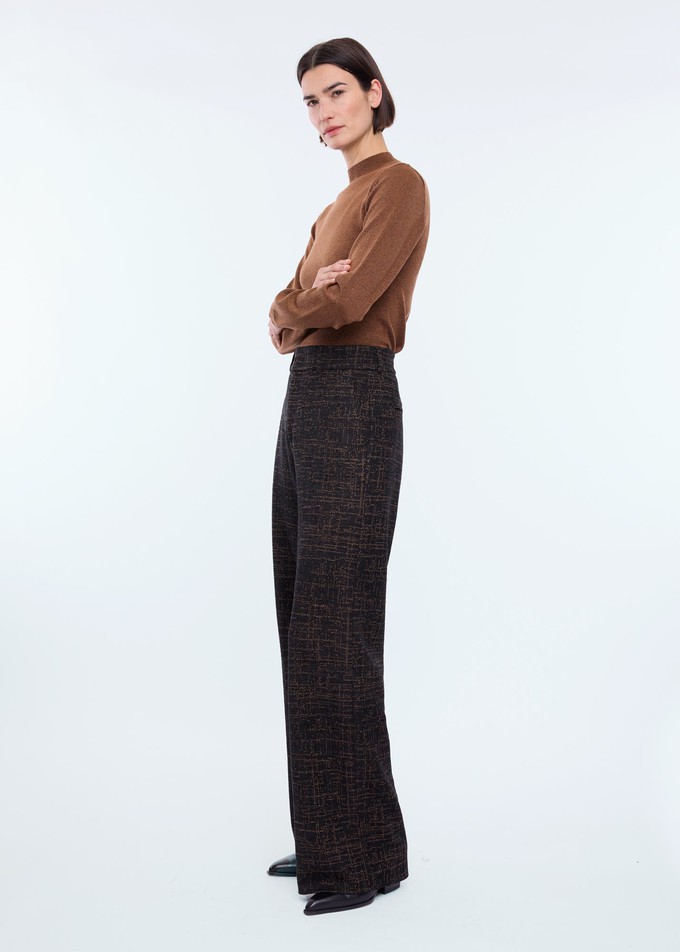 Velvet mix tricot trousers from Vanilia