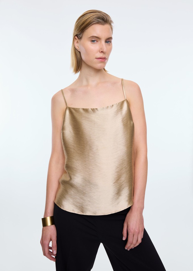 Top Strap metallic top from Vanilia