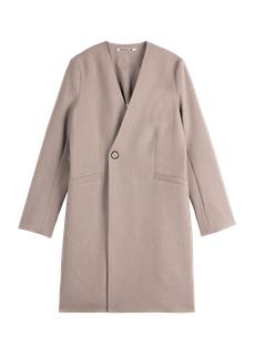 Long viscose blazer via Vanilia