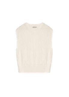 Knitted rib spencer via Vanilia