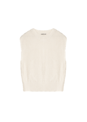 Knitted rib spencer from Vanilia