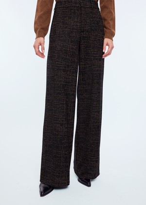 Velvet mix tricot trousers from Vanilia