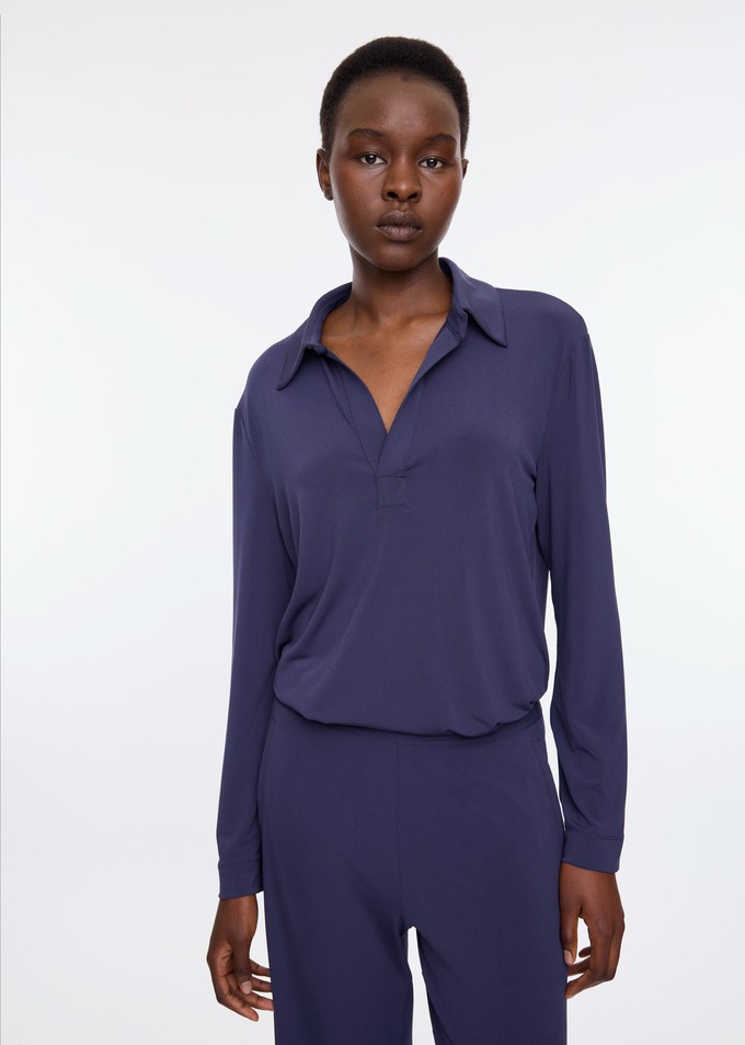 Oversized tricot polo from Vanilia