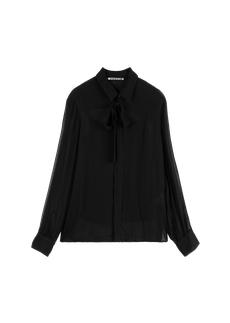 Georgette bow blouse via Vanilia