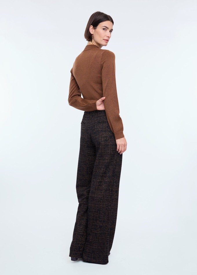 Velvet mix tricot trousers from Vanilia