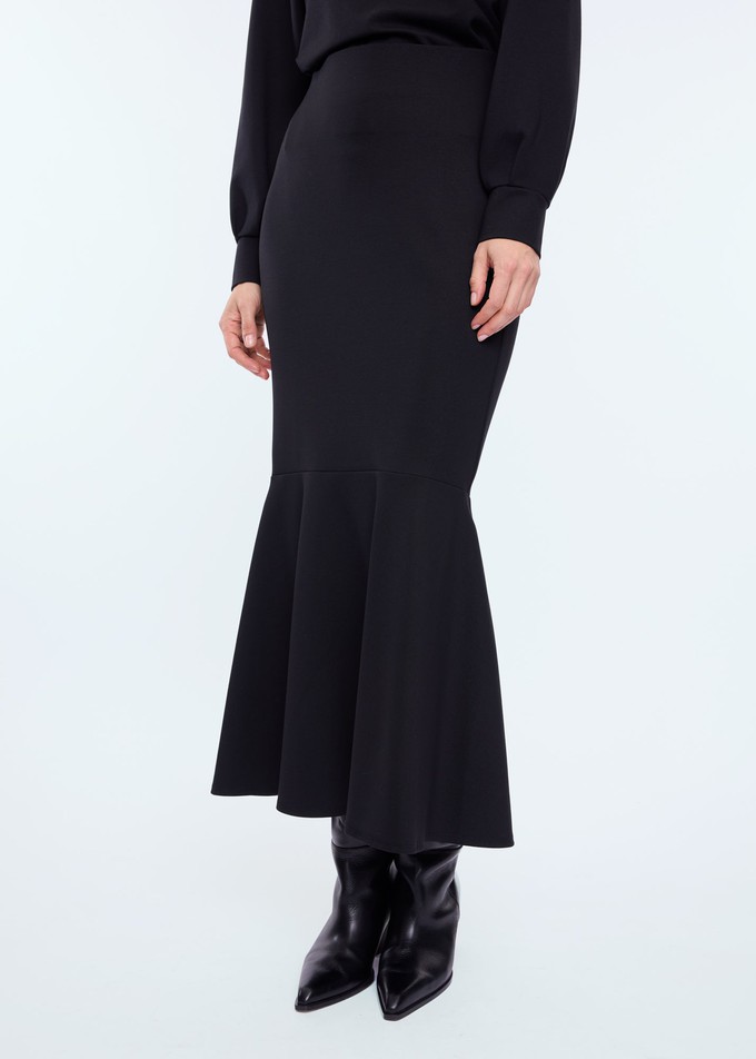 Rok Punto midi ruched from Vanilia