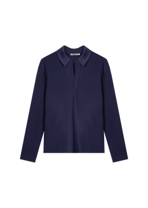 Oversized tricot polo from Vanilia