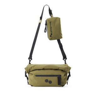 Pinqponq Aksel Solid Olive from Veganbags