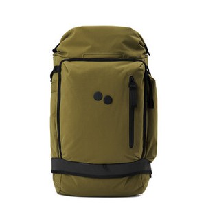 Pinqponq Komut Medium Backpack Solid Olive from Veganbags