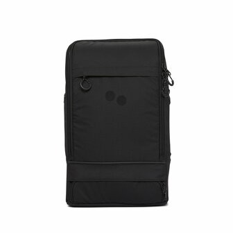 Pinqponq Cubik Medium Backpack Rooted Black from Veganbags