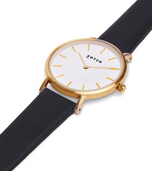 Gold & Black Watch | Classic Petite Gift Set from Votch