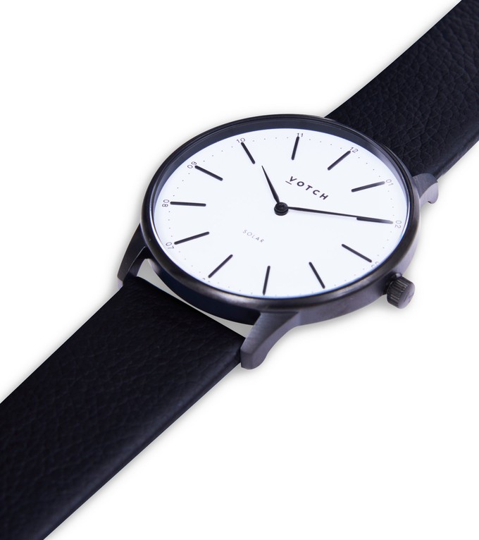 Black & Black Watch | Solar Classic from Votch