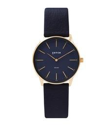 Gold & Black with Black Watch | Solar Classic via Votch