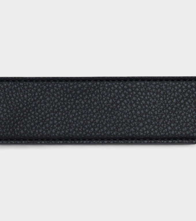 Marley Vegan Bio-Based Bamboo Classic belt in black from Votch