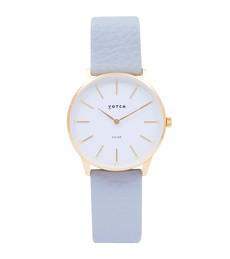 Gold & Dove Grey Watch | Solar Classic via Votch