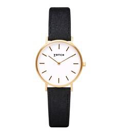 Gold & Piñatex Watch | Petite via Votch