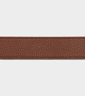 Olive Vegan Bio-Based Bamboo Classic belt in brown from Votch