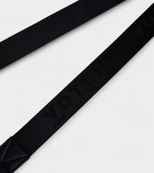 Votch Logo Bag Strap in black from Votch