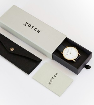 Rose Gold & Slate Grey Watch | Petite from Votch