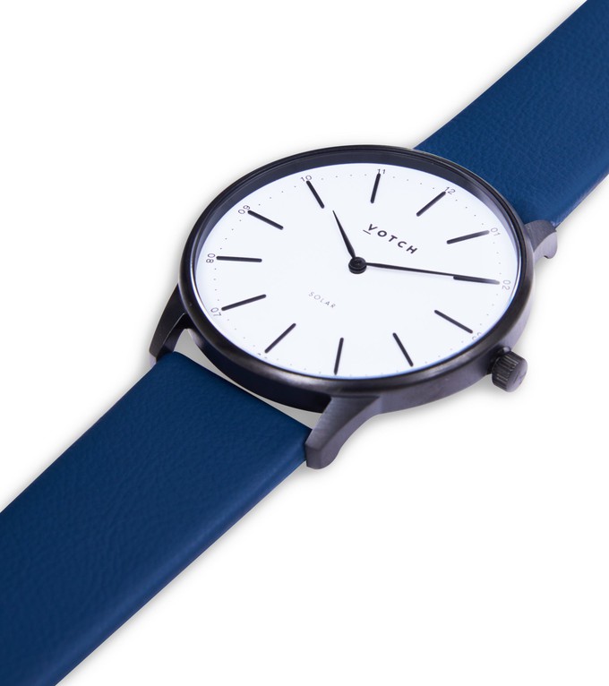 Black & Navy Watch | Solar Classic from Votch