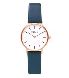 Rose Gold & Navy Watch | Petite via Votch