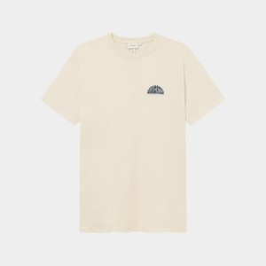 T-shirt Stockholm Rising Logo Oat from WANDERWOOD