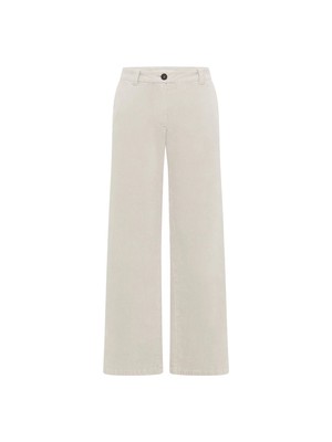 Broek Marlene Corduroy Light Grey from WANDERWOOD