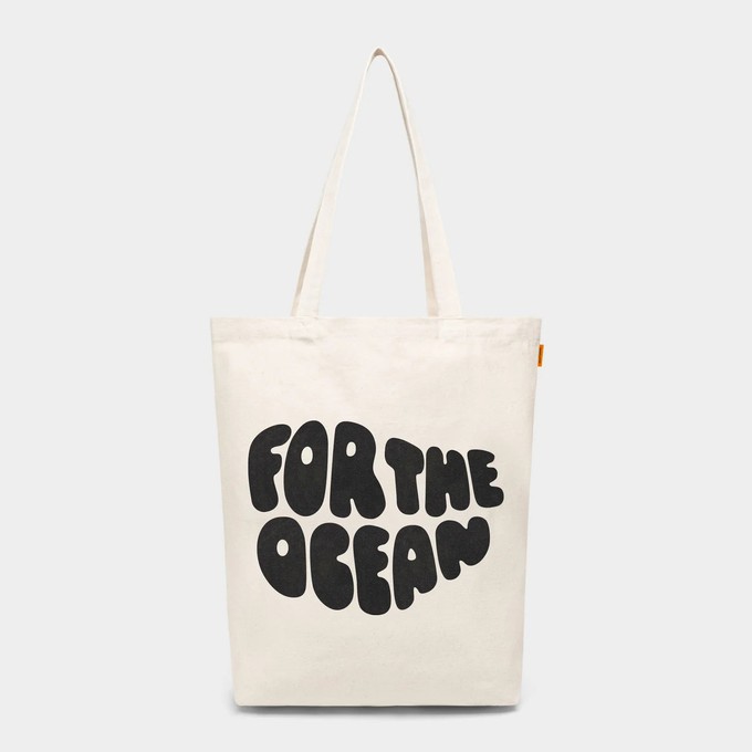 Tote Bag For the Ocean Off-White from WANDERWOOD