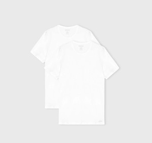 Slim Tee Core 2-Pack White from WANDERWOOD