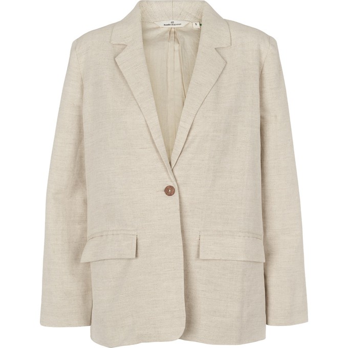 Blazer Nata Relaxed Fit Natural from WANDERWOOD