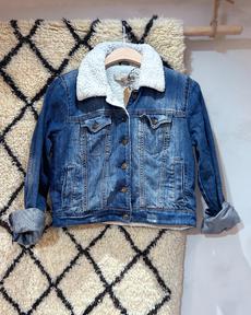 Vintage Denim Jacket Teddy via WANDERWOOD