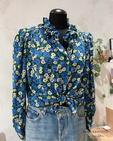 Vintage Blouse Daisy Blue via WANDERWOOD