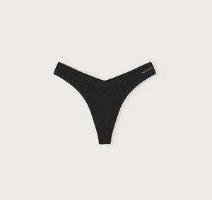 Flex Thong Black from WANDERWOOD