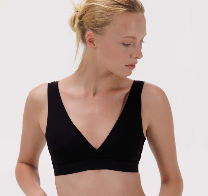 Soft Touch Basic Bralette Black from WANDERWOOD