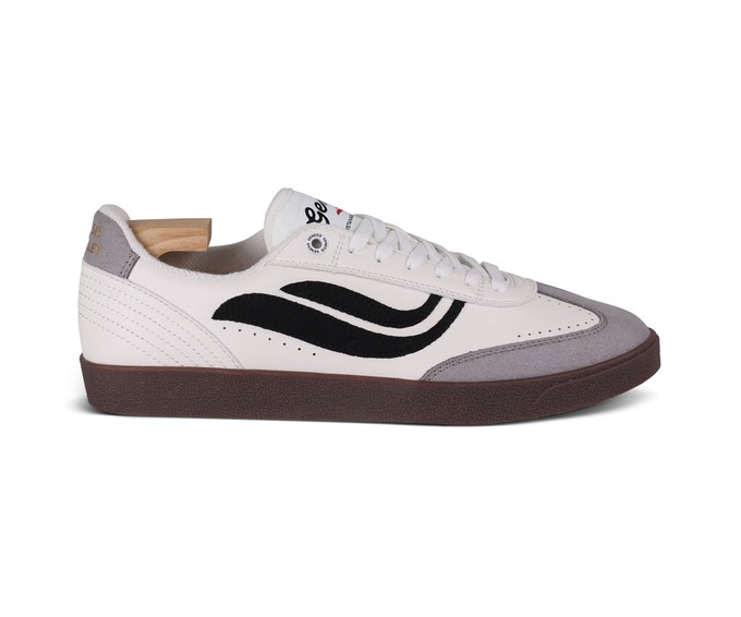 Sneaker G-Volley Sugar Corn White/Black/Deep Gum from WANDERWOOD