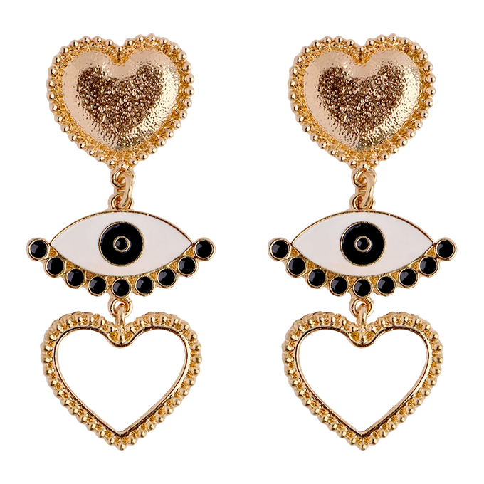 Oorbellen Love Gaze Dangles from WANDERWOOD