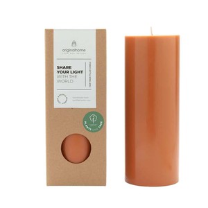 Vegan Stolp Eco Kaars L from WANDERWOOD