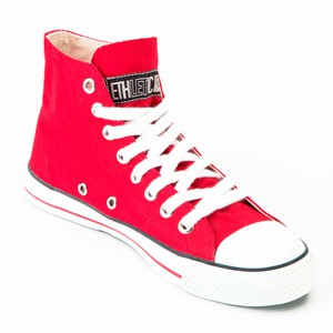 Sneaker "Hi Cut Classic", rood from Waschbär