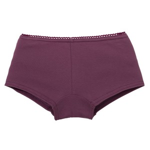 Slip voor meisjes van bio-katoen, mauve from Waschbär