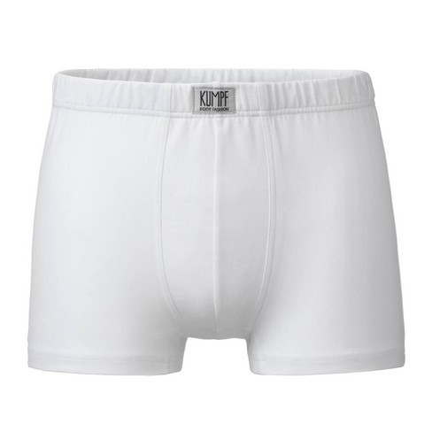 Boxershort van bio-katoen met elastaan, Wit from Waschbär