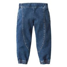 Jeans-pofbroek van bio-katoen, donkerblauw via Waschbär