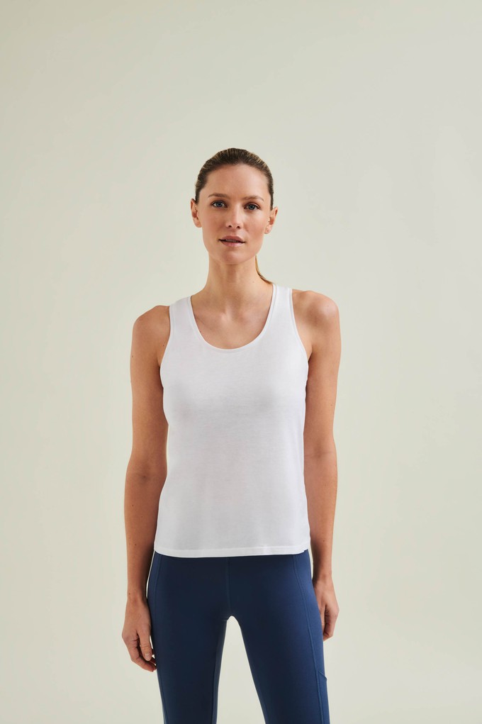 Tank Top - Diamond White from Wellicious