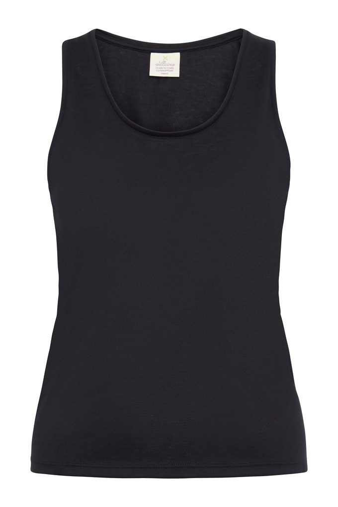 Tank Top - Caviar Black from Wellicious