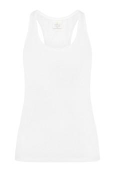 Racer Tank - Diamond White via Wellicious