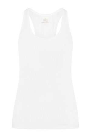 Racer Tank - Diamond White from Wellicious