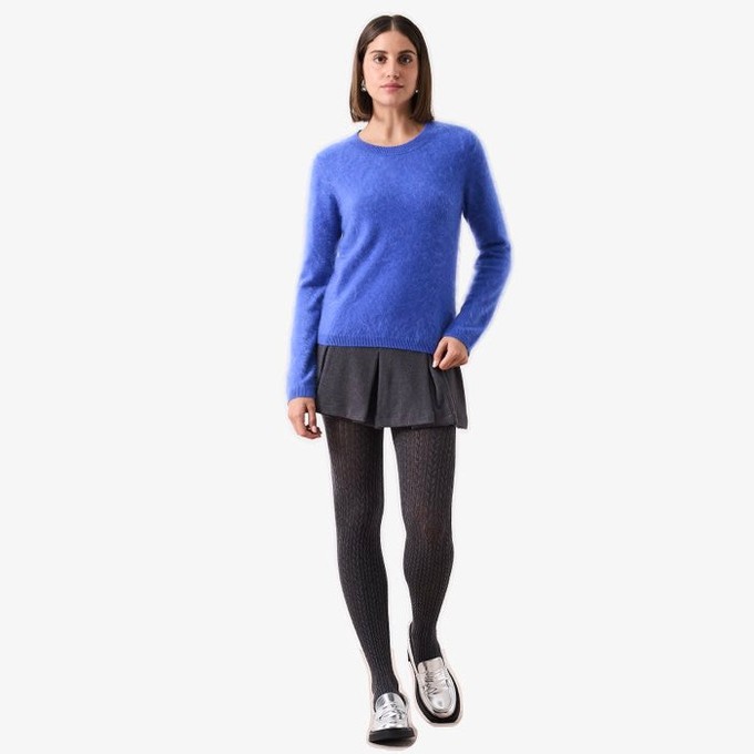 Kasjmier Sweater Clare | Absolut Cashmere | Blauw from WhatTheF