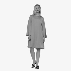 Satijnen Jurk Abia | Soft Rebels | Blauw from WhatTheF